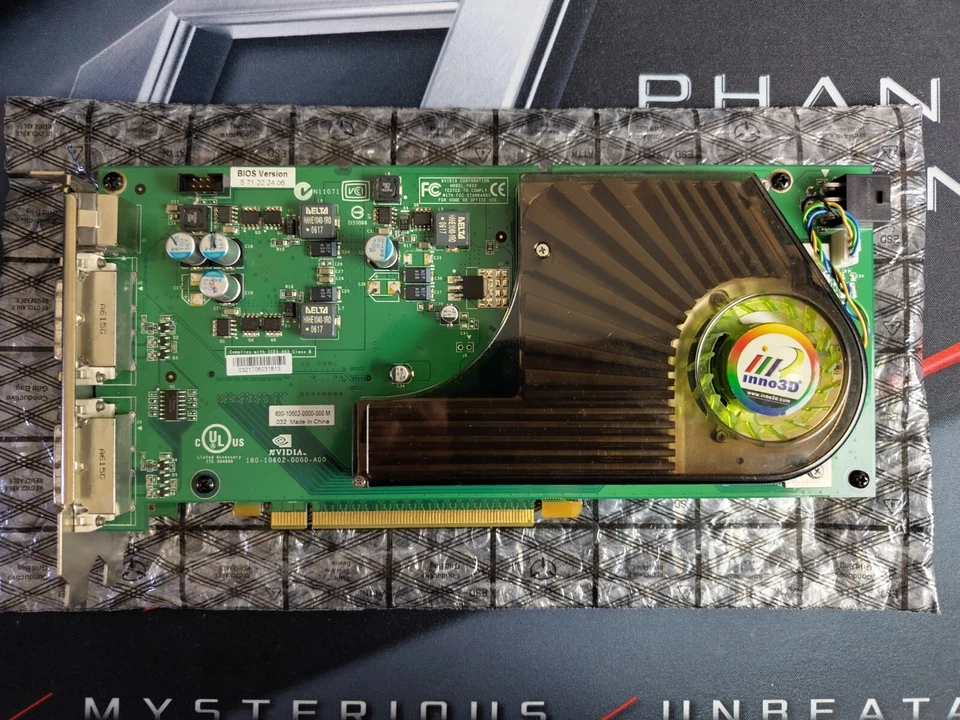 Inno3D GeForce 7950 GX2 | 1GB VRAM | PCIe Retro Graphics Card - Image 1 of 3