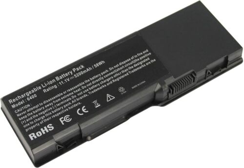 Battery for Dell Inspiron E1505 1501 6400 Dell Latitude 131L 5200mAh 11.1V