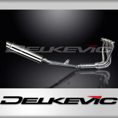 Silenciador redondo acero inoxidable 14" escape Honda CBR1100XX Blackbird Delkevic 4-1 96-09 Foto 1 de 4