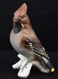 Lovely Vintage 1960's Goebel Bird ~ Cedar Waxwing ~ 38024 - Picture 1 of 3