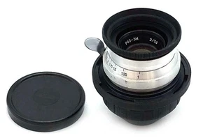 Lente de cine soviética KMZ PO3-3M 2/50 mm para cámara de película ARRI Red One Arriflex PL - Imagen 1 de 6