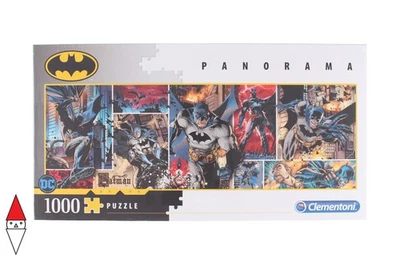 PUZZLE GRAFICA CLEMENTONI FUMETTI BATMAN PANORAMA 1000 PZ - Immagine 1 di 2