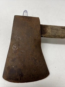 VINTAGE TOOL TOOLS AXE HEAD ELWELL ENGLAND 1 3/4 MANCAVE  - Picture 1 of 8