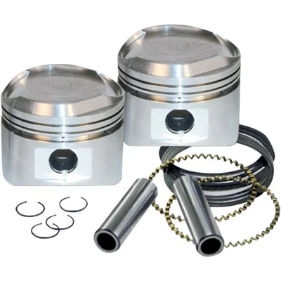 S&AMP ; S Cycle Forgé Piston Kit Pour 89Ci. Stroker Standard Bore 3 1/2In 010In - Photo 1/3