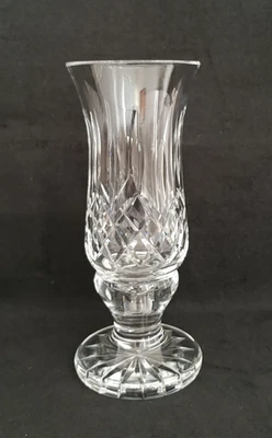 Waterford Crystal Lismore Hurricane Lamp 9 3/8" Tall - Image 1 of 4