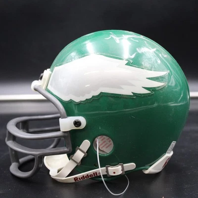 Minicasco Riddell firmado por Randall Cunningham Philadelphia Eagles automático ZJ18634 Foto 1 de 4