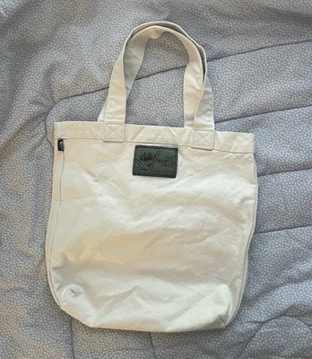 Bolso de Mano The North Face RARO Crema Marfil Vintage Lona Y2K Boho Mediano Deportivo Foto 1 de 4