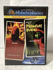 The Masque of the Red Death And The Premature Burial Dvd Region 1 Import - Picture 1 of 6