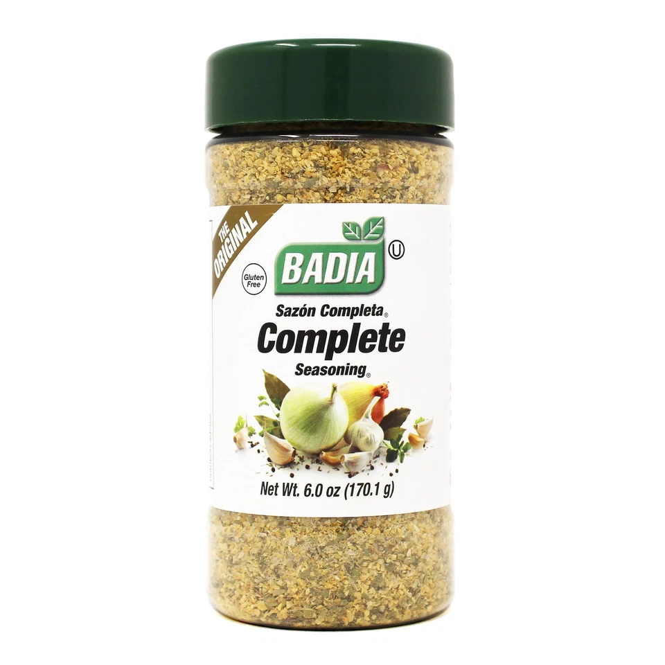 Condimento completo Badia, 6 oz - Mezcla de especias multiusos de ajo, cebolla, sa... Foto 1 de 1