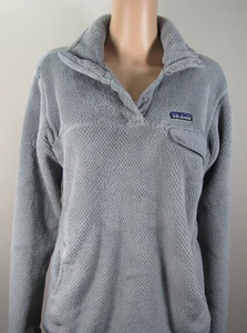Patagonia Mujer’s Re-Tool Snap T Polar Pullover Suéter Chaqueta Talla Grande Gris - Imagen 1 de 10