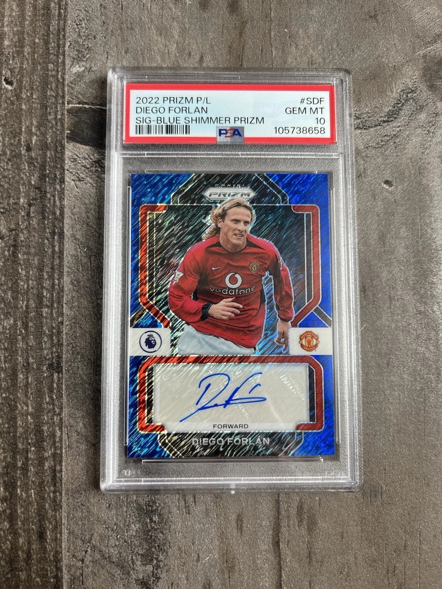 Diego Forlan Soccer Sports Trading Cards & Accessories Autographed