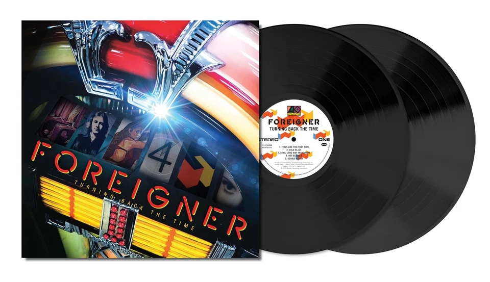 Foreigner Turning Back the Time Double LP Vinyl NEW - Image 1 of 1