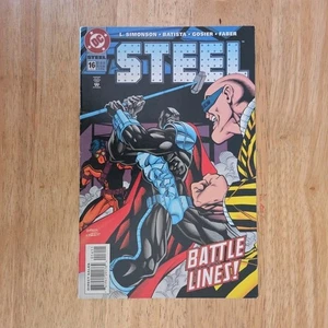 Steel #16 Vintage Collector's Item DC Comics 1995 - Picture 1 of 20