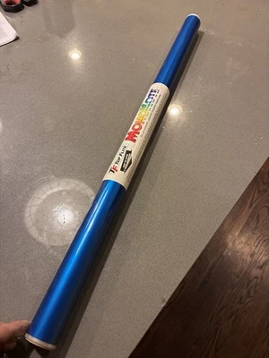 Metallic Blue Top Flight  Monokote Film Covering For Balsa R/c Airplane Kit - Image 1 of 4