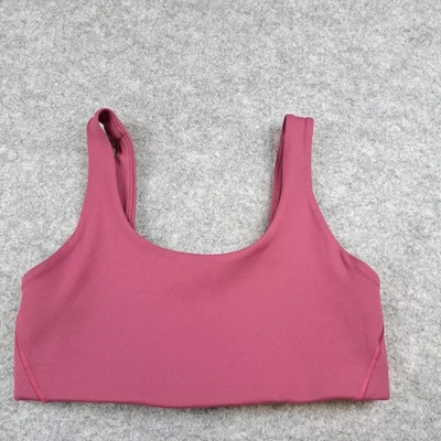 Nike Alate Dri-Fit спортивный бюстгальтер женщин маленький розовый с подкладкой Athletic тренировки тренажерный зал - Изображение 1 из 4