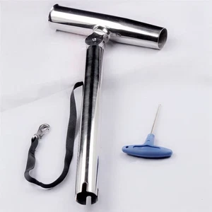 316 Stainless Steel Outrigger Fishing Rod Holder Adjustable for Marine Boat Y... - Picture 1 of 7