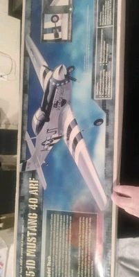 Modeltech P-51D Mustang 40 ARF Open Box/57" Wingspan Excellent Condition  - Image 1 of 4