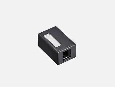 (12) Leviton 41089-1EP montaje en superficie Quickport Box clasificación Plenum 1 puerto negro Foto 1 de 3