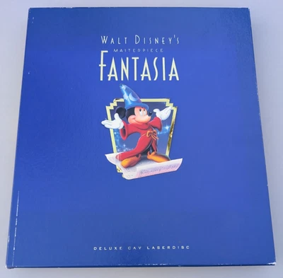 Disco láser CAV Fantasia Deluxe con programa, litografía, certificado Foto 1 de 4