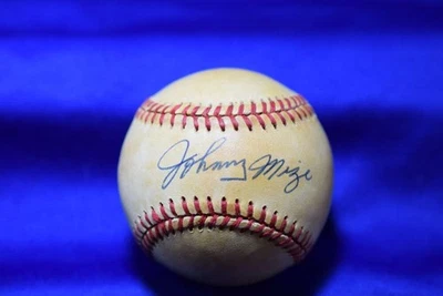 Johnny Mize PSA ADN Autógrafo Liga Americana OAL Firmado Béisbol Yankees Foto 1 de 2