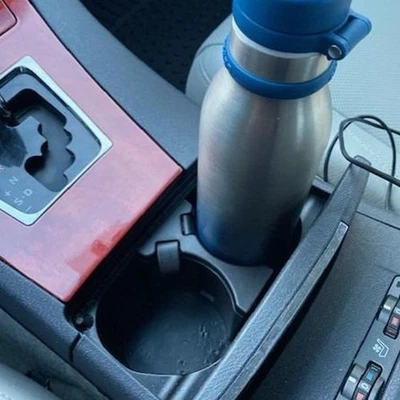 Inserto portavasos negro para Lexus ES350 2007 2008 2009 2010 2011 2012 impermeable Foto 1 de 4