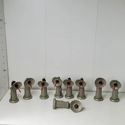 Star Wars Clone Pilot Láser Cañón Saga Colección ROJOS 3.75 Lote de 9 Diorama Foto 1 de 4