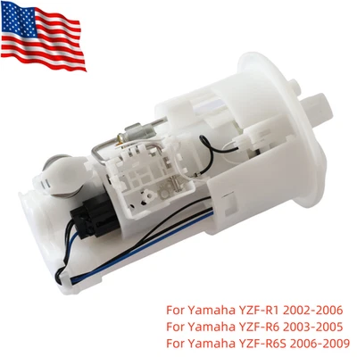 5PW-13907-05-00 Fuel Tank Pump Module Assembly For Yamaha YZF-R1 02-06 R6 03-05 Foto 1 de 4