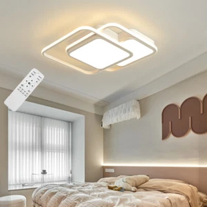 49W LED Modern Deckenlampe Kronleuchter Deckenleuchte Dimmbar mit Fernbedienung - Bild 1 von 43