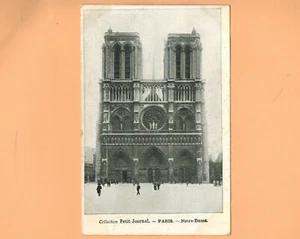 Carte Postale Animée-Cathédrale Notre-Dame de Paris - Collection Petit Journal - Imagen 1 de 1