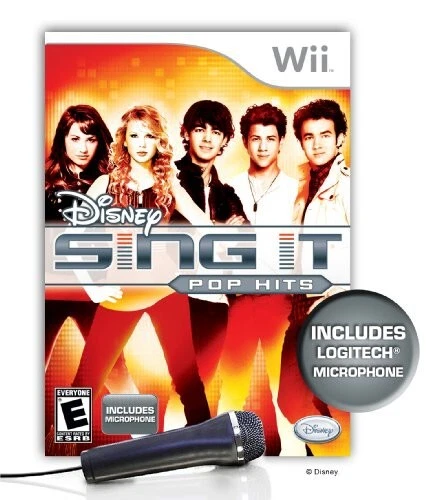 Disney Sing It Pop Hits Bundle - Nintendo Wii