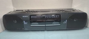 ❤️ Used & Untested Sony CFS-W303 Radio Cassette Boombox Radio Cassette Recorder - Picture 1 of 22