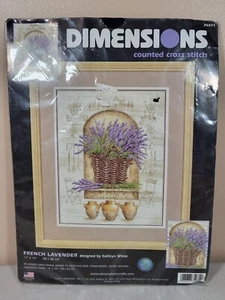 Dimensions Counted Cross Stitch Kit #35071 French Lavender - Picture 1 of 4
