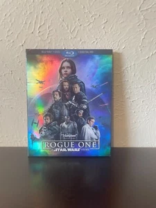 Star Wars Rogue One Story 2016 Blue Ray / DVD With Slip Cover Bonus Disc - Picture 1 of 7