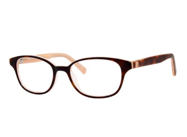 Banana Republic COLEEN HMV Eyeglasses Havana Peach Optical Frame 49-17-135 - Image 1 of 1