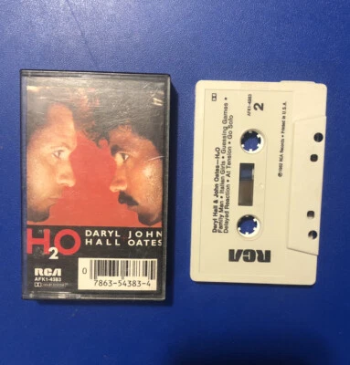 H2O by Daryl Hall & John Oates (Cassette, RCA Records). - Image 1 of 4