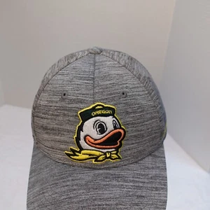Sombrero tejido gris jaspeado Oregon Ducks charcos cautivador - Imagen 1 de 11