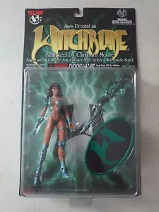 1998 Top Cow Sara Pezzini Witchblade Armor Power Staff Action Figure Moore - Picture 1 of 3