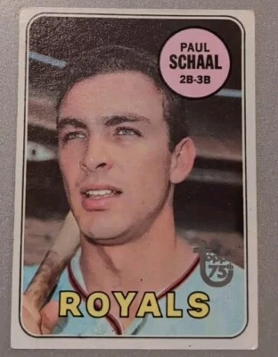 Paul Schaal 2014 Topps 75 aniversario plata estampada BuyBack 1969 #352 Royals Foto 1 de 2