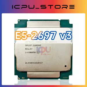 Intel Xeon E5-2697v3 SR1XF 2.6GHz 14Cores 145W LGA2011-3 CPU Processor - Picture 1 of 3