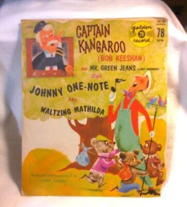 Capt Kangaroo & Mr Green Jeans Johnny One-Note 78rpm 1959 Golden Record - Picture 1 of 3