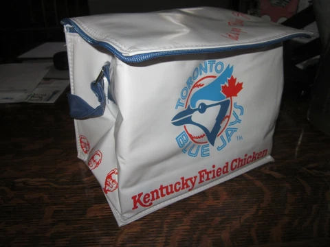 Vintage stadium giveaway Toronto Blue Jays Kentucky Fried Chicken cooler bag Cover