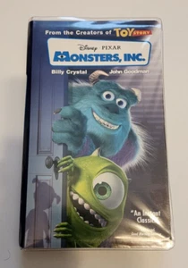 Monsters, Inc. Pixar Disney Clamshell VHS 2001 Erstbesitz getestet - Bild 1 von 14