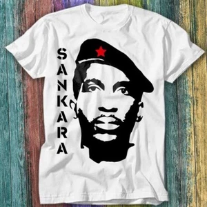 Camiseta Top Thomas Sankara Lumumba Marxista Burkina Faso 525 - Imagen 1 de 2