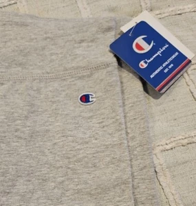 Champion Girls Logo Leggings Pants NEW w Tags Size Medium 10/12 Gray FREE SHIP - Picture 1 of 5