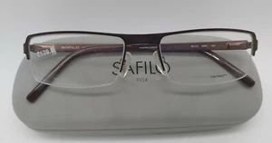 SAFILO DESIGN SD 242 eyeglasses glasses frame - MPK bronze/carbon NEW + case - Picture 1 of 6