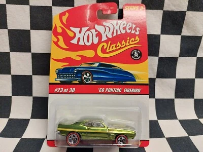 Pontiac Firebird Hot Wheels 2007 Classics Serie 3 verde '69 Foto 1 de 4