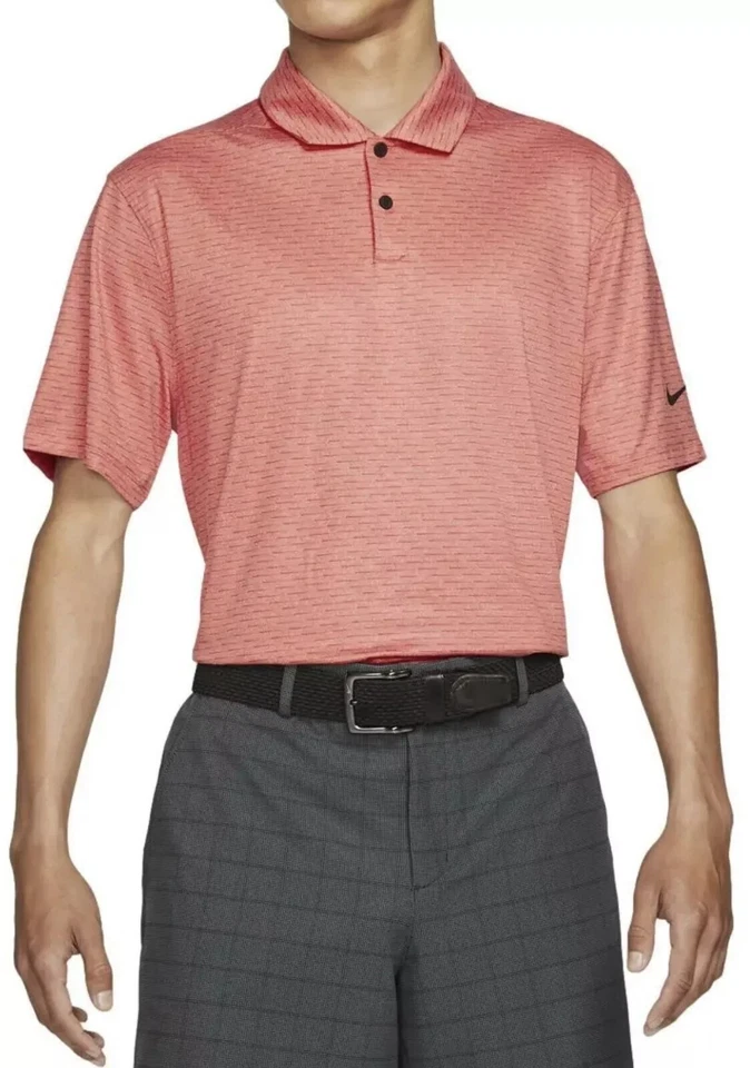 Nike Dri-FIT Micro Stripe Golf Polo Shirt Men's M CU9800-631