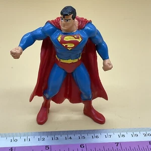 1992 Superman Figurine DC Model with Cape / Closed Fists / Fight Position - Bild 1 von 9