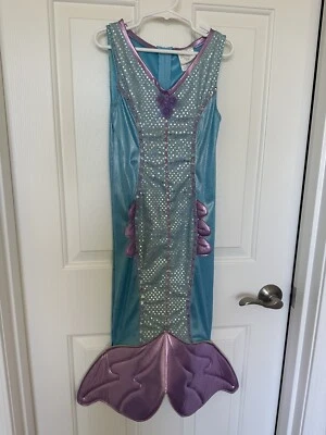 Mermaid Girls Size 5/6 Costume Dress Halloween - Image 1 of 3