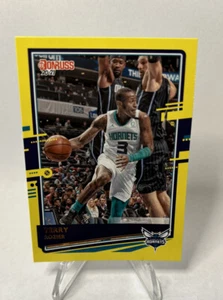 Baloncesto Terry Rozier 2020-21 Panini Donruss amarillo inundación #45 Charlotte - Imagen 1 de 6